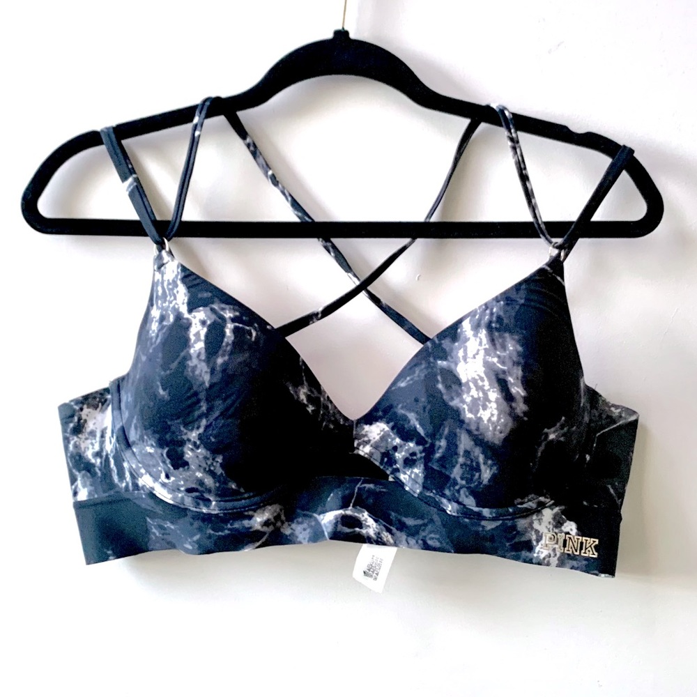 Marble bralette from PINK seamless ! Size L